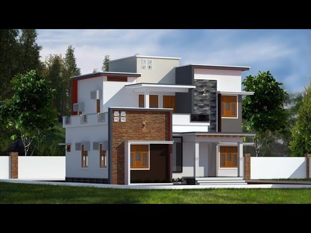 1688 Sq Ft 3BHK Flat Roof Two Floor Home and Free Plan