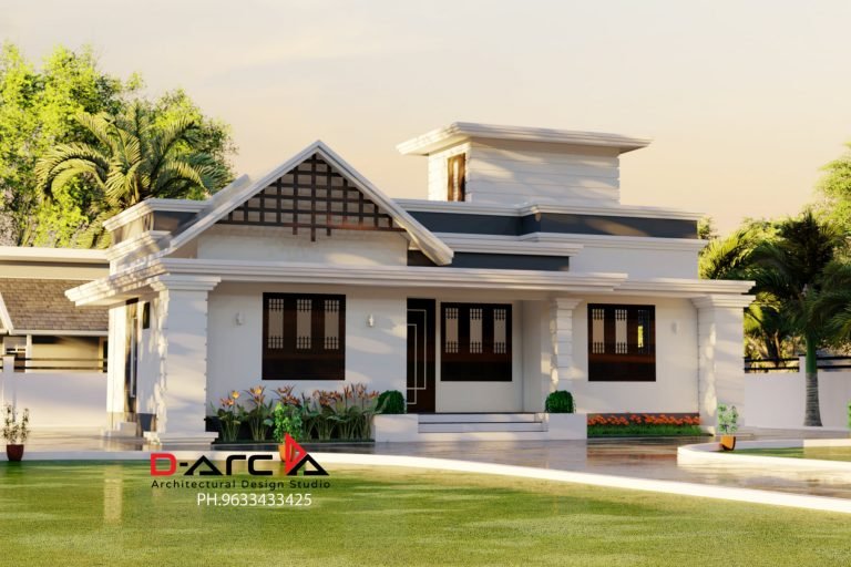 842 Sq Ft 2BHK Beautiful Single Floor Home and Free Plan, 15 Lacks