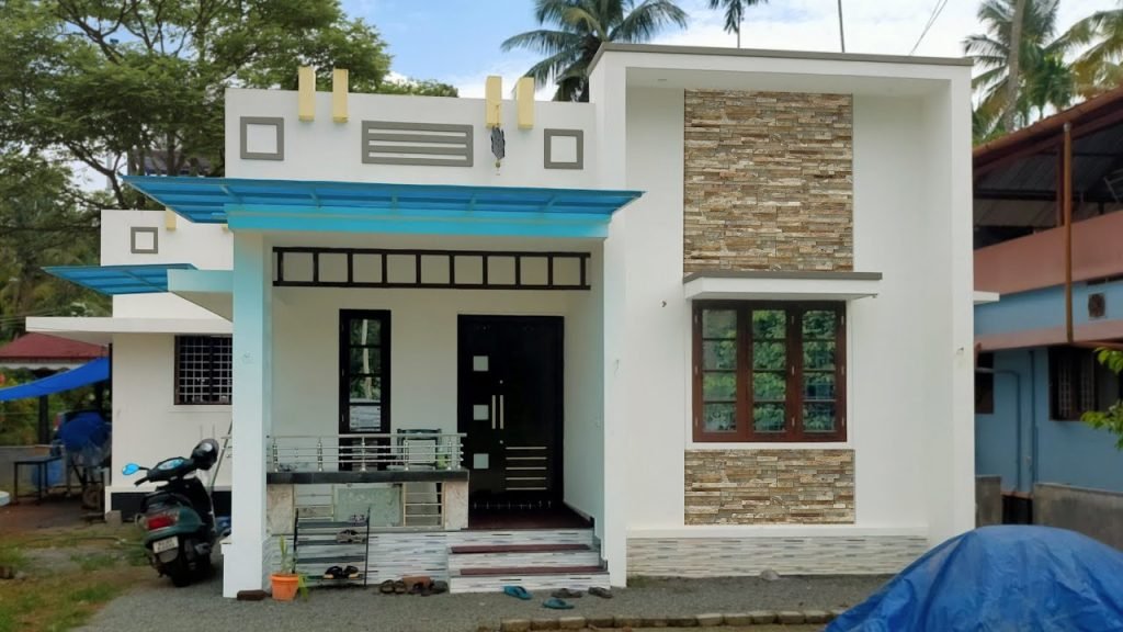1093 Sq Ft 3BHK Modern Single Floor Low Budget Home and Free Plan