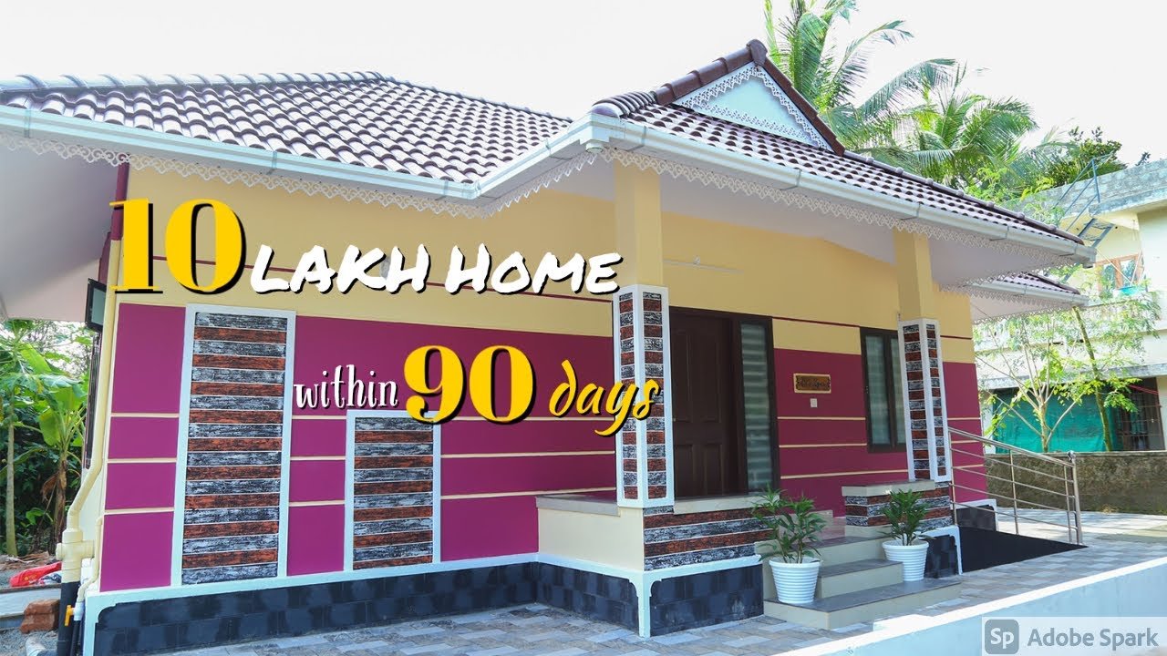 643 Sq Ft 2BHK Beautiful Traditional Style House, 10 Lacks with Interior
