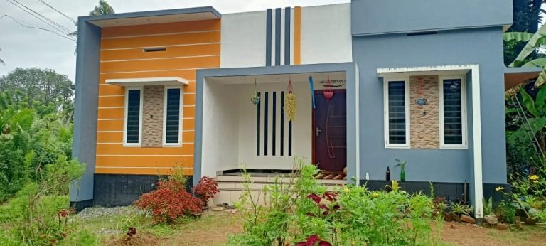 1026 Sq Ft 3BHK Modern Single Floor Home and Free Plan, 15 Lacks