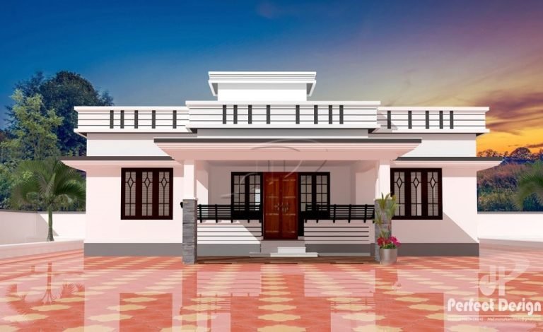 1250 Sq Ft 3BHK Modern Single Floor Home and Free Plan, 18 Lacks