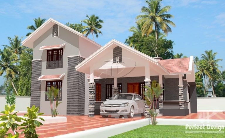 1330 Sq Ft 3BHK Traditional Style Beautiful Home and Free Plan