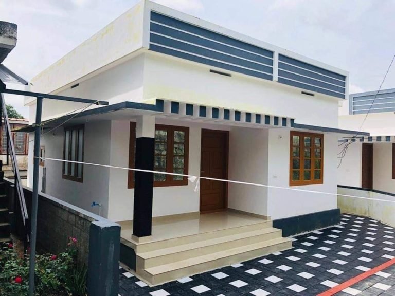 700 Sq Ft 2BHK Modern Single Floor House and Free Plan, 10 Lacks