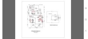 1417 Sq Ft 2BHK Modern Single Storey Home and Free Plan, 22.5 Lacks