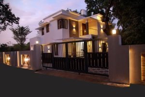 1818 Sq Ft 4BHK Contemporary Style Two-Storey Home at 4 Cent Plot, Free Plan