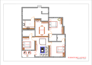 1265 Sq Ft 3BHK Modern Simple House and Free Plan, 20 Lacks