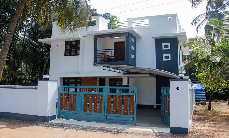 1398 Sq Ft 3BHK Contemporary Style Home and Free Plan