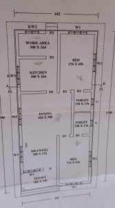 970 Sq Ft 2BHK Beautiful Single Floor Home at 5 Cent Plot, Free Plan, 15 Lacks