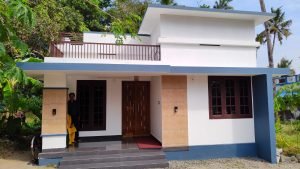 970 Sq Ft 2BHK Beautiful Single Floor Home at 5 Cent Plot, Free Plan, 15 Lacks