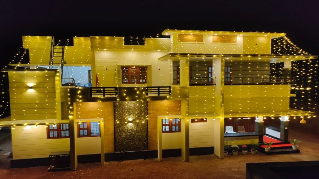 2520 Sq Ft 4BHK Box Type Two Storey Home at 8 Cent Plot, Free Plan