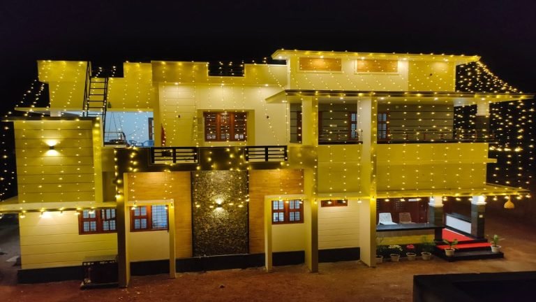 2520 Sq Ft 4BHK Box Type Two Storey Home at 8 Cent Plot, Free Plan
