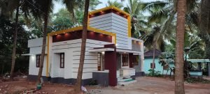 1156 Sq Ft 2BHK Modern Single Storey Home at 5 Cent Plot, Free Plan, 19 Lacks