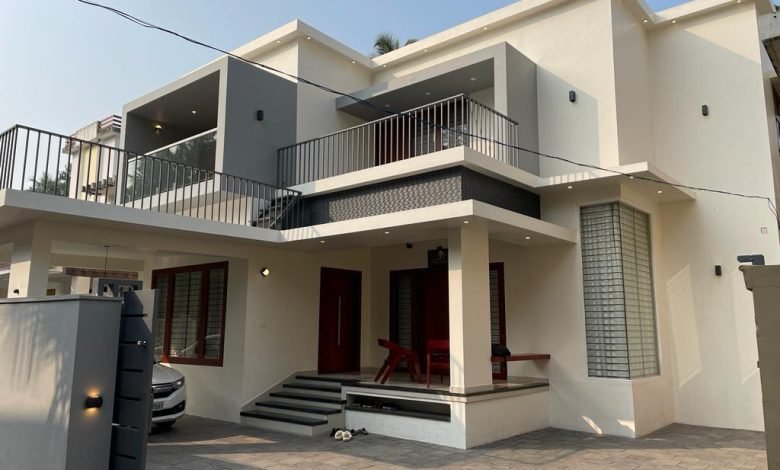 3080 Sq Ft 5BHK Box Type Home at 7 Cent Plot, Free Plan, 75 Lacks