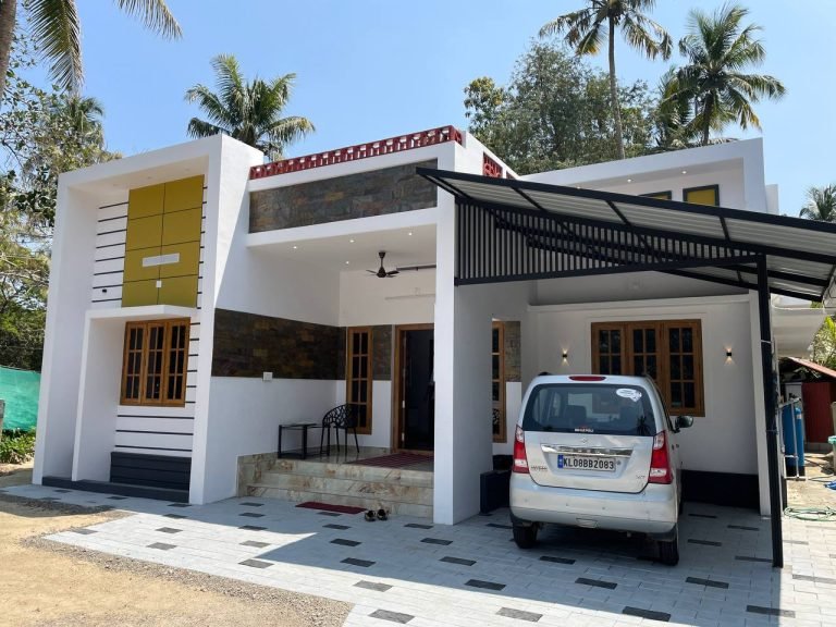 1190 Sq Ft 3BHK Home at 9 Cent Plot, Free Plan, 16 Lacks