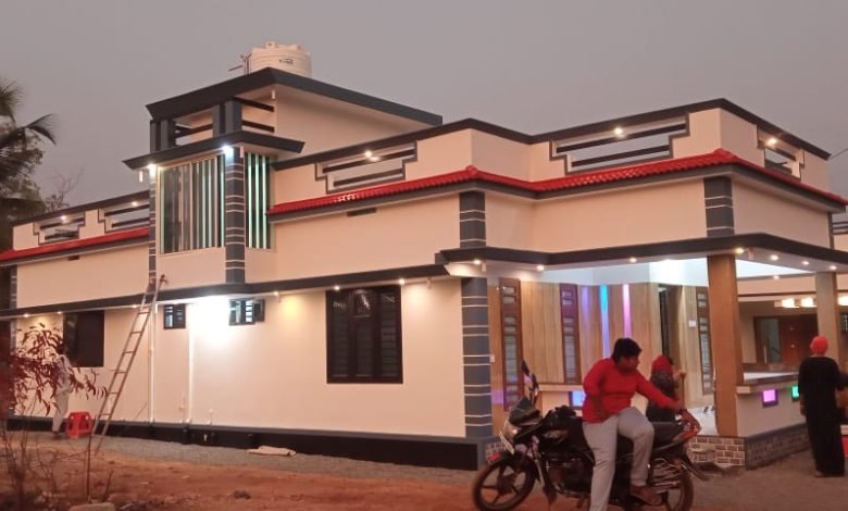 1100 Sq Ft 2 BHK Home at 5 Cent Plot, Free Plan, 10 Lacks