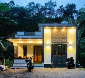 940 Sq Ft 2 BHK Home at 5 Cent Plot, Free Plan, 13.5 Lacks