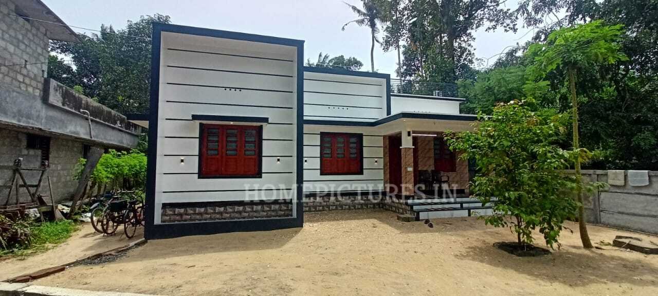 1113 Sq Ft 3 BHK Home at 6 Cent Plot, Free Plan, 14 Lacks