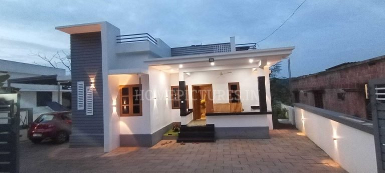 1372 Sq Ft 3 BHK Home at 10 Cent Plan, Free Plan, 18 Lacks