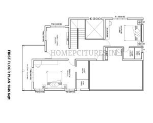 2355 Sq Ft 4 BHK Home at 10 Cent Plot, Free Plan, 51 Lacks