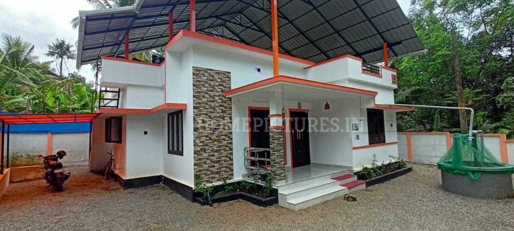 860 Sq Ft 2 BHK Home at 5 Cent Plot, Free Plan, 15 Lacks