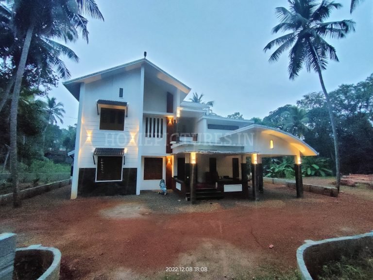 2400 Sq Ft 4 BHK Home at 25 Cent Plot, Free Plan, 55 Lacks