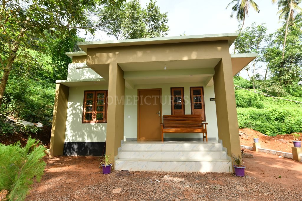 551 Sq Ft 2 BHK Home at 4.5 Cent Plot, Free Plan, 8 Lacks