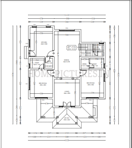 1560 Sq Ft 2 BHK Home at 13.5 Cent Plot, Free Plan, 22 Lacks