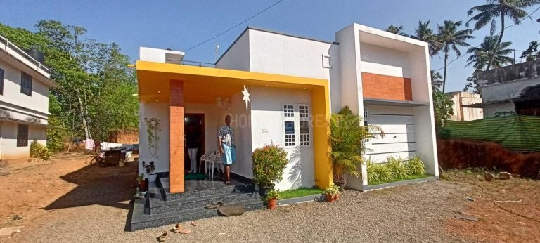 987 Sq Ft 3 BHK Home at 15 Cent Plot, Free Plan, 20 Lacks