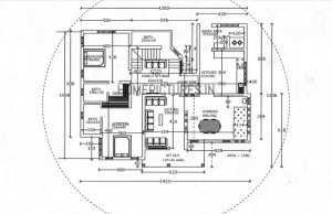 1790 Sq Ft 2 BHK Home at 10 Cent Plot, Free Plan, 28 Lacks