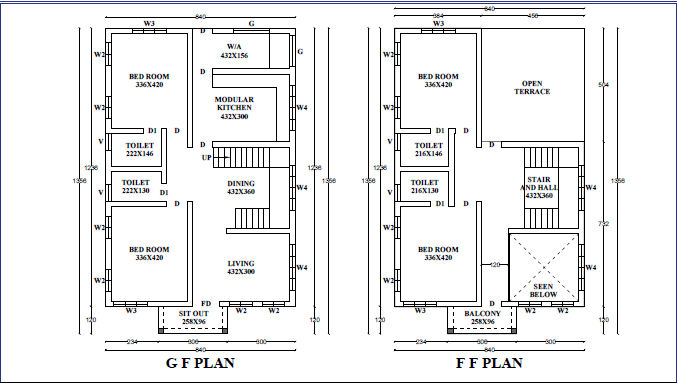 1450 sq ft budget home with free plan