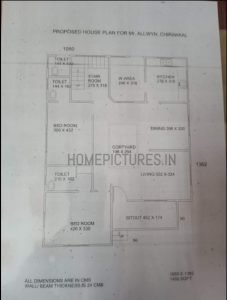 2900 Square Feet 4 Bedroom Traditional Style House