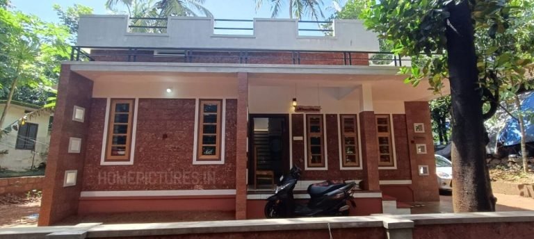 880 Square Feet 2 Bedroom Eco-Budget Friendly House