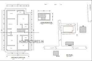 1400 Square Feet 2 Bedroom Modern House