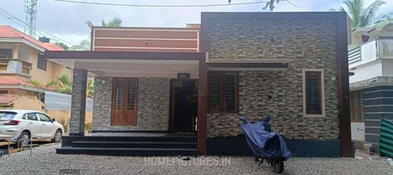 1400 Square Feet 2 Bedroom Modern House
