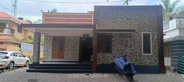 1400 Square Feet 2 Bedroom Modern House