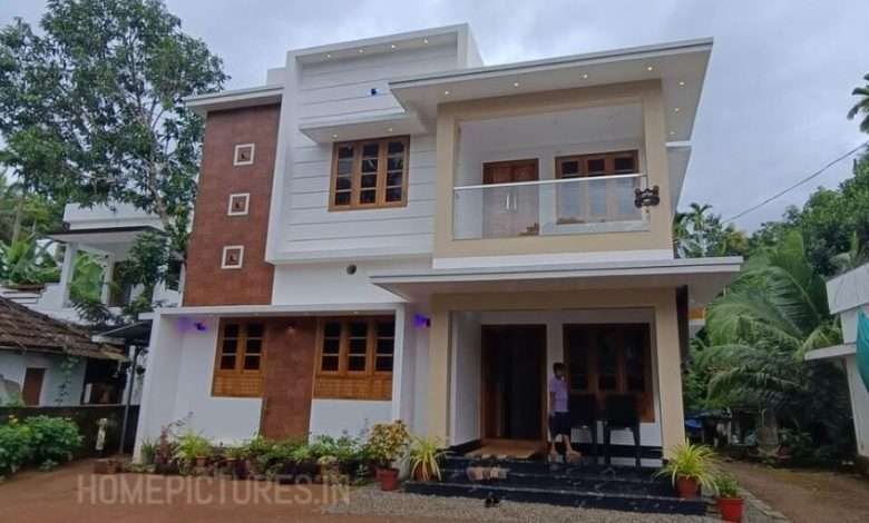 1852 Square Feet 4 Bedroom Two-Storey House, Free Plan