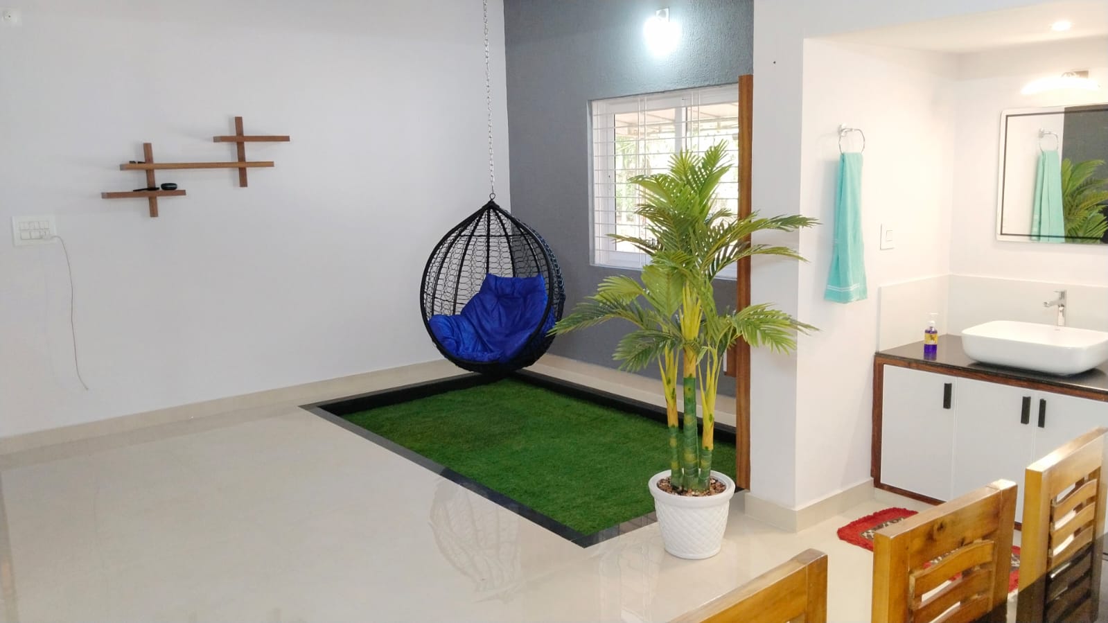 courtyad area of a kerala house design