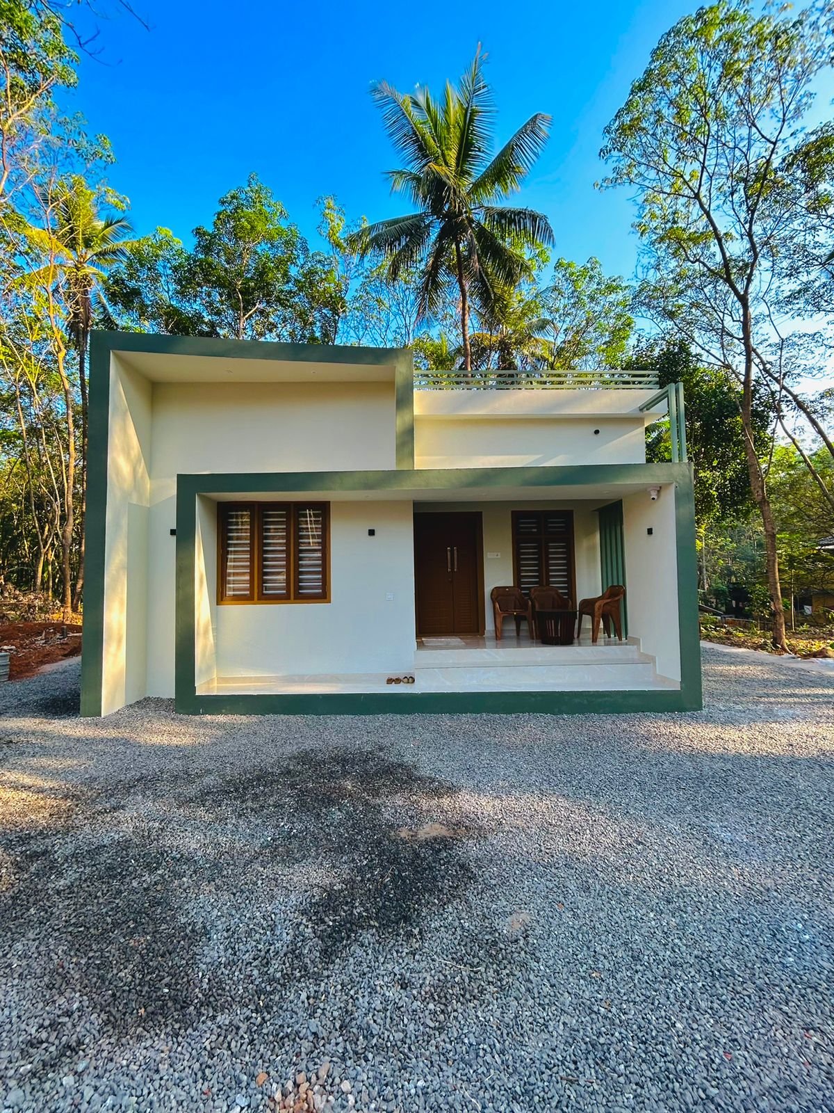 460 sq ft small house elevation