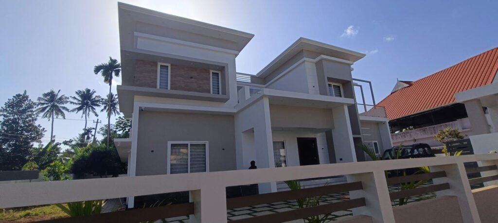 2096 sq ft contemporary house in Thrissur