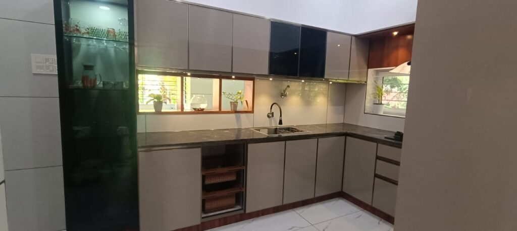 modern kitchen with all facilities