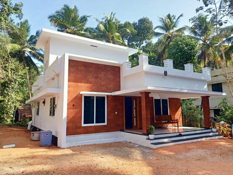 1200 sqft simple house elevation