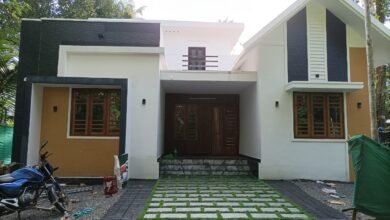 1300 sq ft Keral;a house elevation