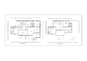 3200 sq ft box style contemporary house plan
