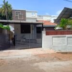 compact 2 bhk house elevation at Thrissur