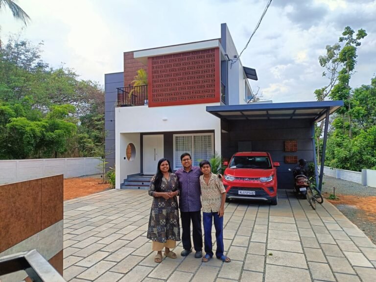 Kerala contemporary house elevation