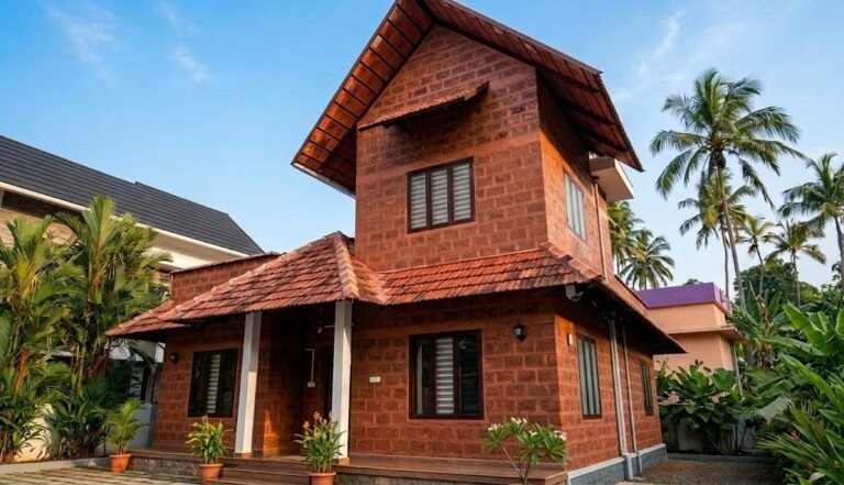 A Breath of Fresh Air: Inside an Eco-Friendly 3BHK Laterite Home in Palakkad
