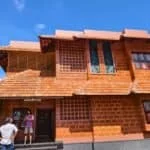 1400 sq ft eco friendly laterite stone house in Thrissur Kerala